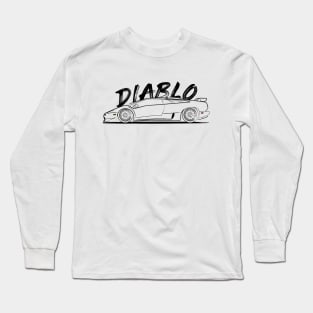 Lambo Diablo Long Sleeve T-Shirt